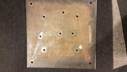 Truss Base plate, FD34, 50x50 cm, (Steel) 