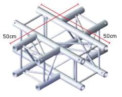 Truss FD34 4-way Corner, X-Corner Milos