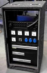 PDU 63 A - 3x32A, 3x16A 3ph, 2x32A, 4x16 1ph, 6xScko, 4xSoca