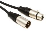 Cable, Microphone,  1 m, XLR3, Marked Brown