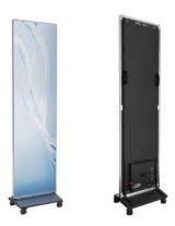 LED Signage, Rollup, CLT 1.8mm GOB, 60x200 cm