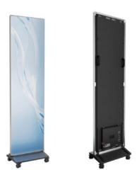 LED Signage, Rollup, CLT 1.8mm GOB, 60x200 cm