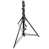 Stand, Manfrotto  087 wind-up, 3.70 m Load 30 kg Black