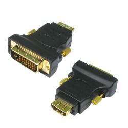 Adaptor, HDMI Male - DVI-D Male