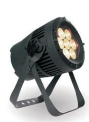 Par LED TourLED Solar 7x15W, 8-40dgr, CW-WW, IP65, DMX5, Floor