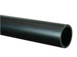 Pipe Aluminium  48x3 mm  5 m, Black